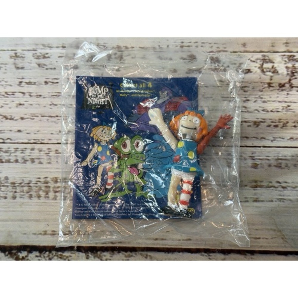 Subway Kids' Pak 1995 Bump In The Night Molly Figure New In Sealed‎ Packaging